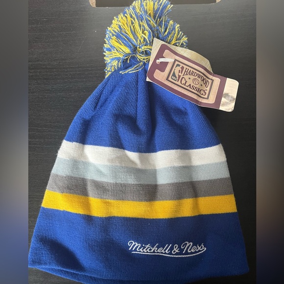 Mitchell & Ness Other - NWT Mitchell & Ness Hardwood Classics Indiana Pacers Knit Beanie